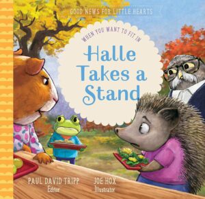 Halle takes a stand