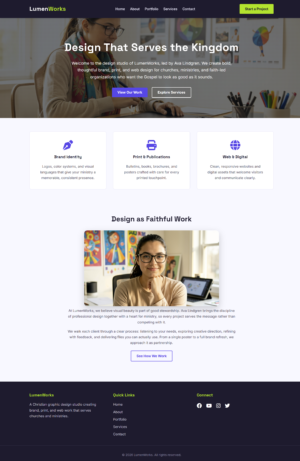 Christian Graphic Designers Theme