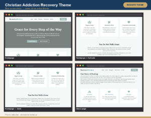 Christian Addiction Recovery Theme