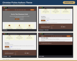 Christian Fiction Authors Theme