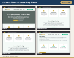 Christian Financial Stewardship Theme