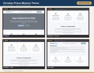 Christian Prison Ministry Theme