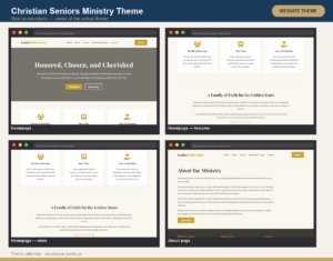 Christian Seniors Ministry Theme