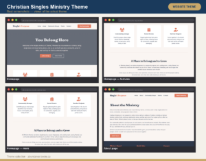 Christian Singles Ministry Theme
