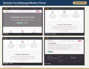 Christian Tea Fellowship Ministry Theme