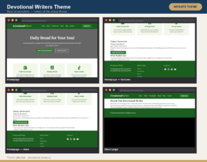 Devotional Writers Theme