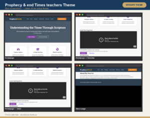 Prophecy & End Times Teachers Theme